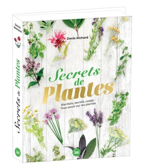 Secrets de plantes : bienfaits, secrets, usage : tout savoir sur les plantes - Denis Richard