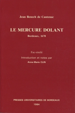 Le Mercure dolant - Jean Benech Cantenac