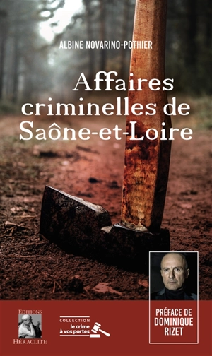 Affaires criminelles de Saône-et-Loire : Préface de Dominique Rizet - Albine Novarino-Pothier