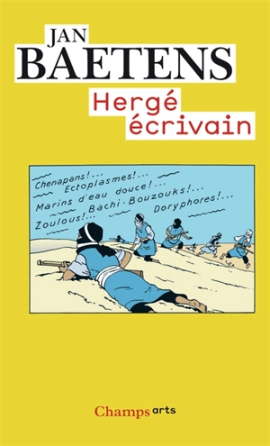 Hergé écrivain - Jan Baetens
