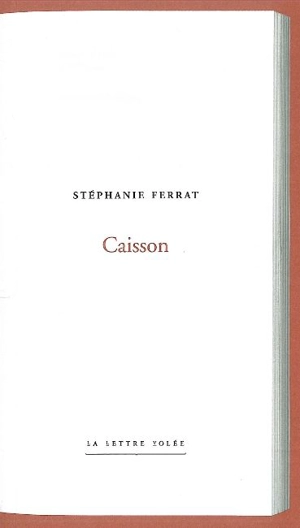 Caisson - Stéphanie Ferrat