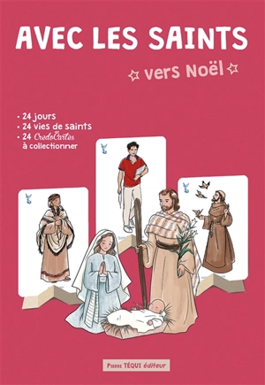Avec les saints vers Noël - Odile Haumonté