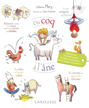 Du coq à l'âne : découvrez les expressions les plus savoureuses de la langue française ! - Catherine Mory