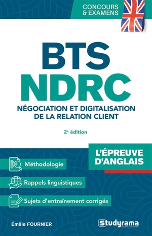 BTS NDRC, négociation et digitalisation de la relation client : l'épreuve d'anglais - Emilie Fournier