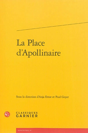 La place d'Apollinaire