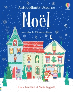 Noël : Autocollants Usborne : Dès 5 ans - Lucy Beckett-Bowman