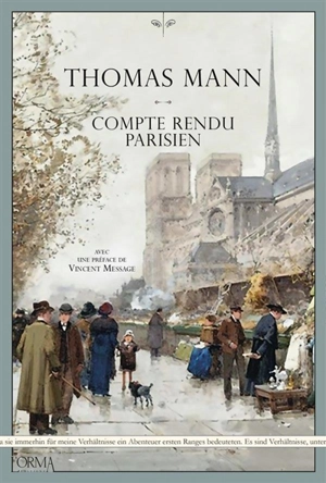 Compte-rendu parisien - Thomas Mann