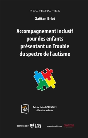 Accompagnement inclusif pour des enfants présentant un trouble du spectre de l'autisme - Gaëtan Briet