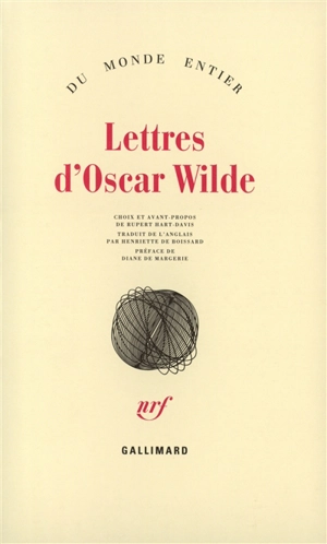 Lettres d'Oscar Wilde - Oscar Wilde