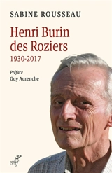 Henri Burin des Roziers : la sève d'une vocation : biographie - Sabine Rousseau