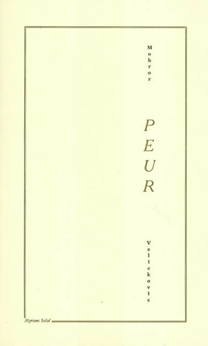 Peur - David Mohror