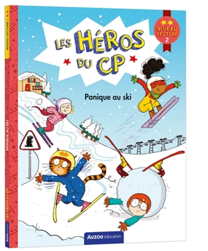 Les héros du CP. Panique au ski : niveau lecture 2 - Alexia Romatif