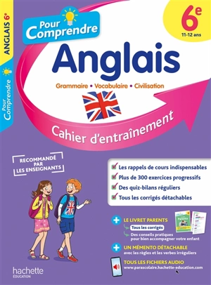 Pour comprendre l'anglais 6e : cahier d'entraînement - Krystel Gerber