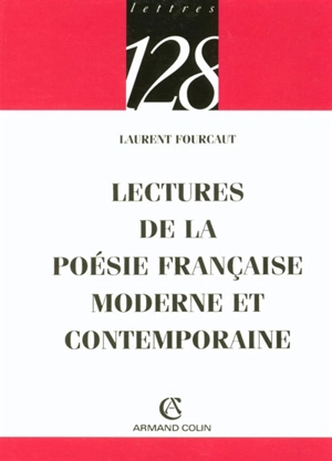 Lectures de la poésie moderne et contemporaine - Laurent Fourcaut