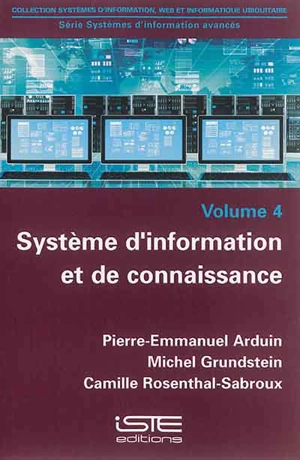 Système d'information et de connaissance - Pierre-Emmanuel Arduin