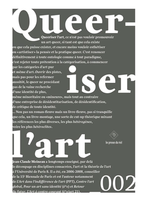 Queeriser l'art - Jean-Claude Moineau