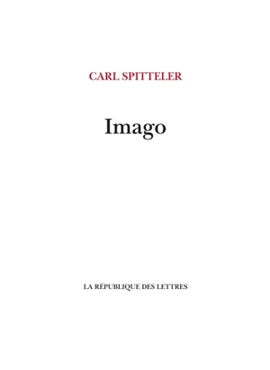 Imago - Carl Spitteler