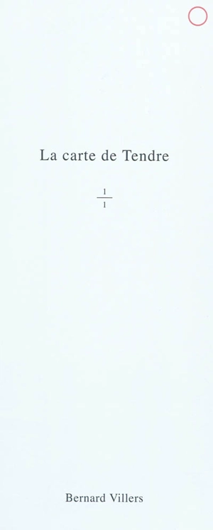 La carte de Tendre - Bernard Villers