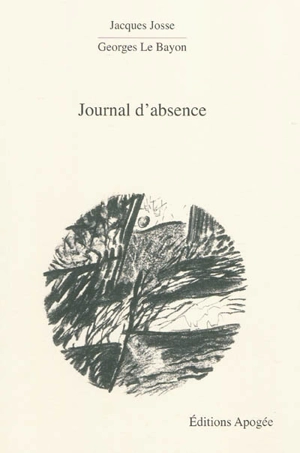 Journal d'absence - Jacques Josse