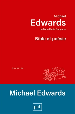 Bible et poésie - Michael Edwards