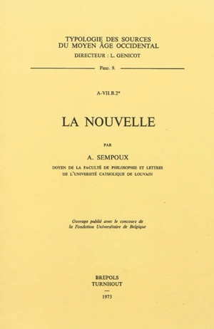 La nouvelle - André Sempoux