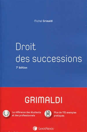 Droit des successions - Michel Grimaldi