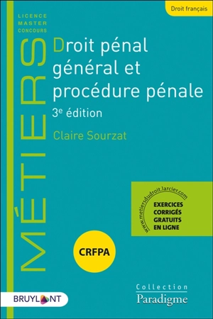 Droit pénal général et procédure pénale - Claire Sourzat