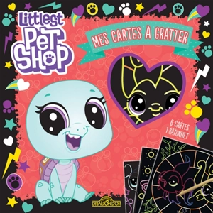 Littlest Pet Shop : mes cartes à gratter : tortue - Groupe Hasbro France