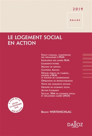 Le logement social en action - Bruno Wertenschlag