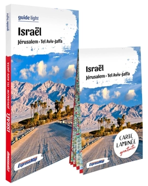 Israël, Jérusalem, Tel Aviv-Jaffa : guide et carte laminée - Elzbieta Wszeborowska