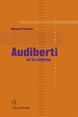 Audiberti et le cinéma - Bernard Fournier