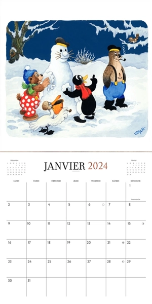 Petzi : Calendrier 2024 - Thierry Capezzone