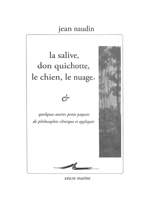 La salive, Don Quichotte, le chien, le nuage : & quelques autres petits paquets de philosophie clinique et appliquée - Jean Naudin