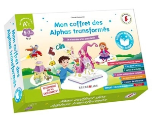 Mon coffret des Alphas transformés : GS-CP, 5-7 ans : je m'entraîne à lire avec plaisir - Claude Huguenin