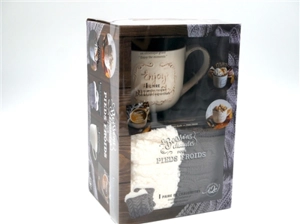 Coffret gris : boissons chaudes pour pieds froids ! - Emilie Murmure