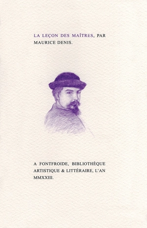 La leçon des maîtres - Maurice Denis