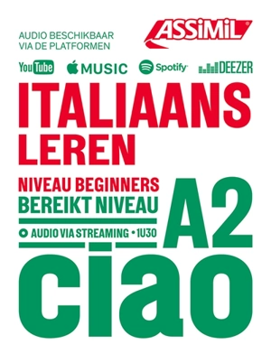 Italiaans leren : niveau beginners : bereikt niveau A2 - Federico Benedetti