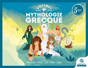 Coffret mythologie grecque : 5 livres - Patricia Crété