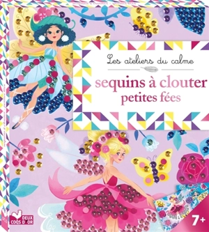 Sequins à clouter fées : boîte avec accessoires