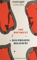 Europe, n° 1135-1136. Joe Bousquet