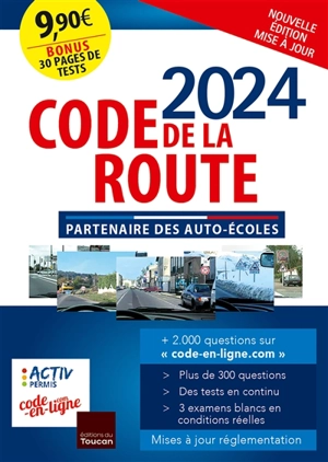 Code de la route 2024 - Activ permis