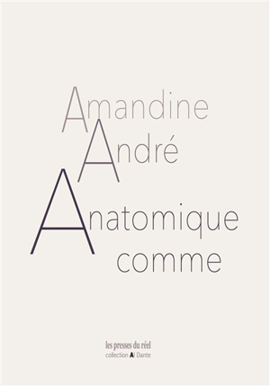 Anatomique comme - Amandine André