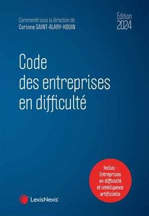 Code des entreprises en difficulté 2024