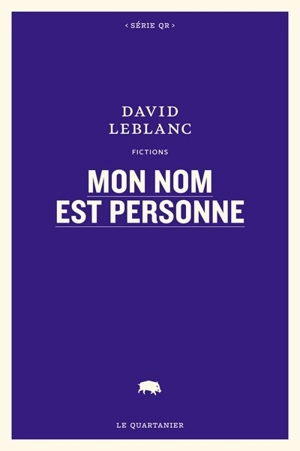 Mon nom est Personne - David LeBlanc