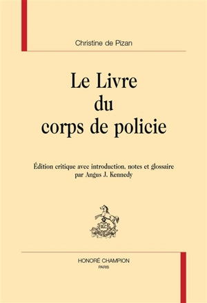 Le livre du corps de policie - Christine de Pizan