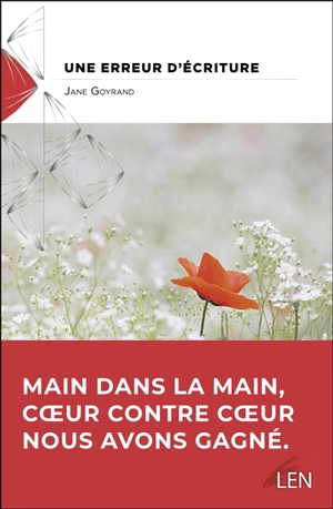 Une erreur d'écriture - Jane Goyrand