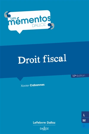 Droit fiscal - Xavier Cabannes