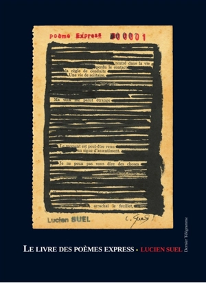 Le livre des poèmes express - Lucien Suel