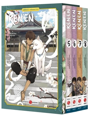 Ken'en : comme chien et singe : coffret volumes 5 à 8 - Fuetsudo