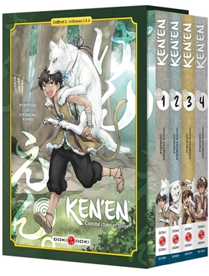 Ken'en : comme chien et singe : coffret volumes 1 à 4 - Fuetsudo